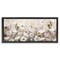 Stupell Industries Whispers Of Gold Flowers Floating Frame, design by Hannah Dawson